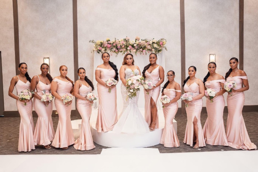 The bridal party — Celebrations
