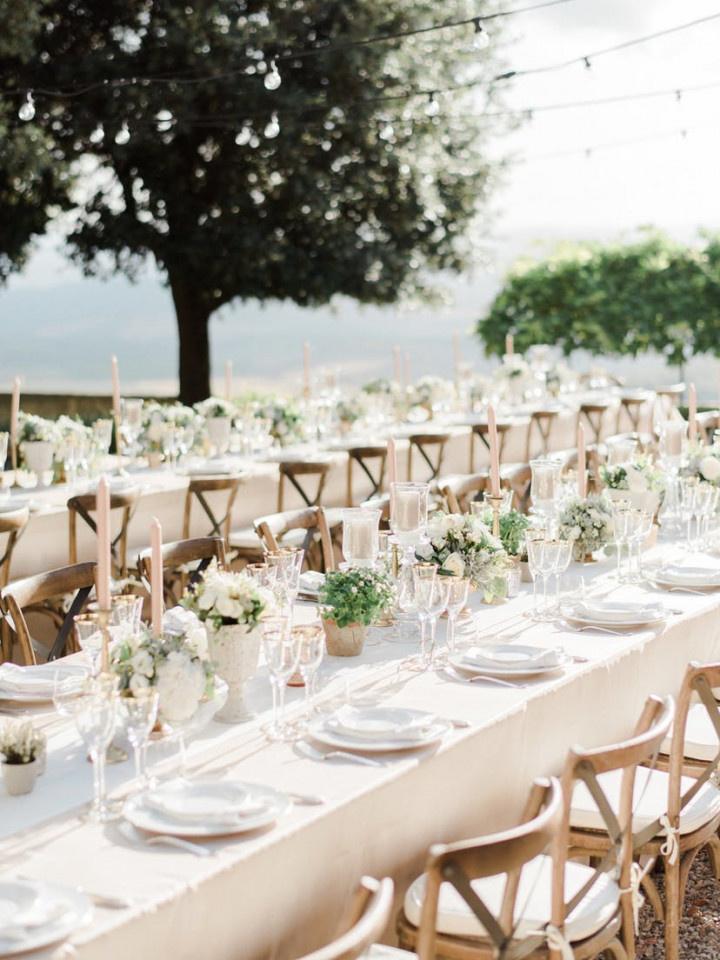 Reception tablescape — Destination