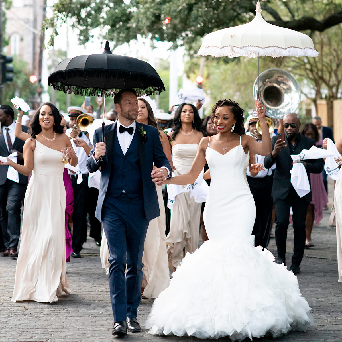 Second line through the Quarter — New Orleans