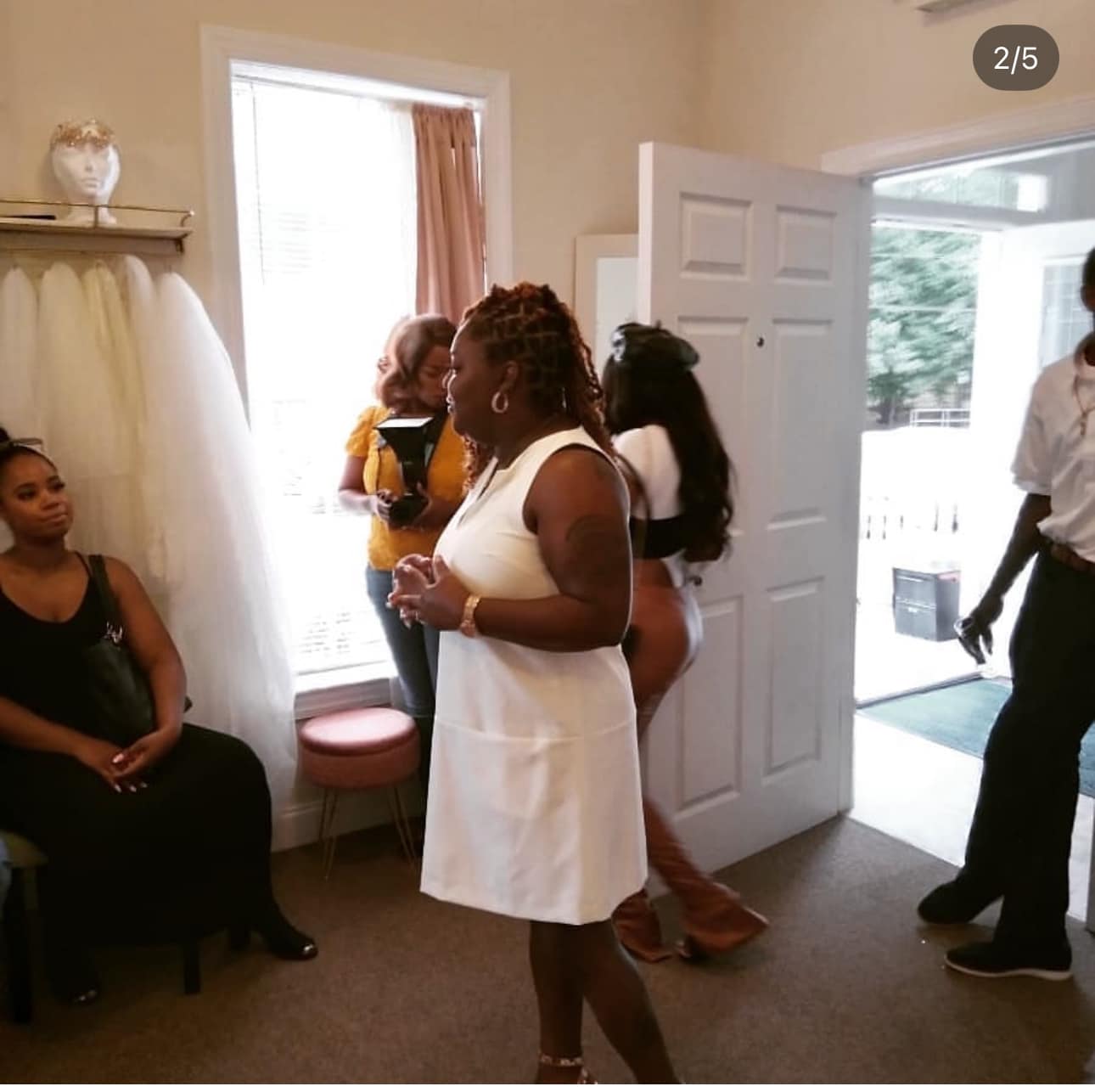 Behind the scenes — Sweet Magnolia's Bridal